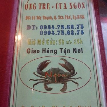 Thực đơn- Quán Ăn Ống Tre - Cua Ngon