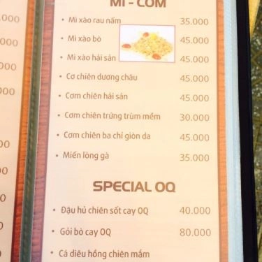 Tổng hợp- Quán Ăn OQ - Lẩu & Nướng