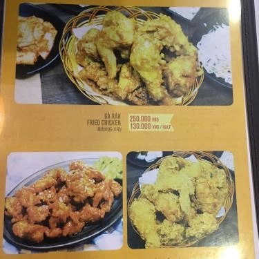 Thực đơn- Quán Ăn Papa's Chicken - Cách Mạng Tháng 8