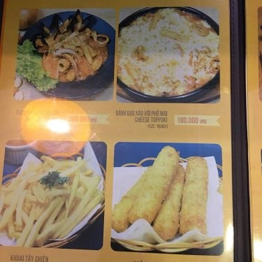 Thực đơn- Quán Ăn Papa's Chicken - Cách Mạng Tháng 8