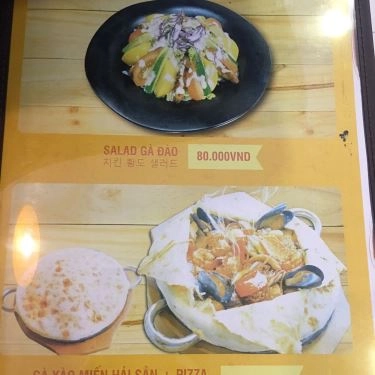 Thực đơn- Quán Ăn Papa's Chicken - Cách Mạng Tháng 8