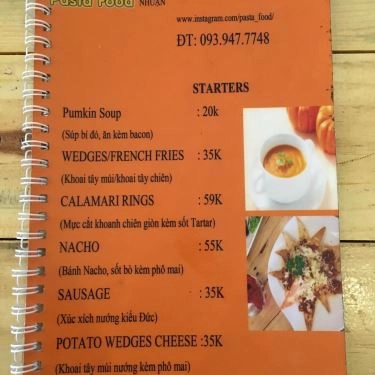 Tổng hợp- Quán Ăn Pasta Food