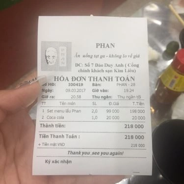 Tổng hợp- Quán Ăn Phan - Lẩu Các Món - Đào Duy Anh