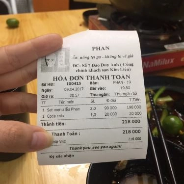 Tổng hợp- Quán Ăn Phan - Lẩu Các Món - Đào Duy Anh