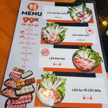 Thực đơn- Quán Ăn Phan - Lẩu Các Món - Triều Khúc