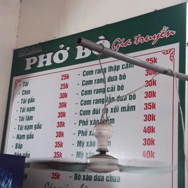 Tổng hợp- Quán Ăn Phan - Phở Bò Gia Truyền Nam Định