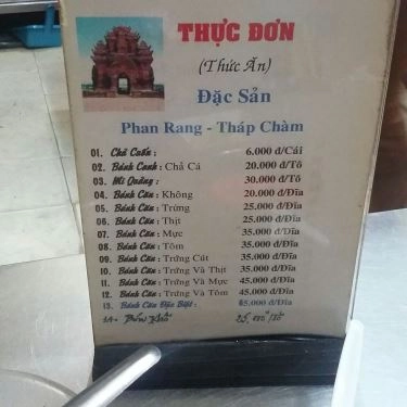 Tổng hợp- Quán Ăn Quán Phan Rang Tháp Chàm - Bánh Căn