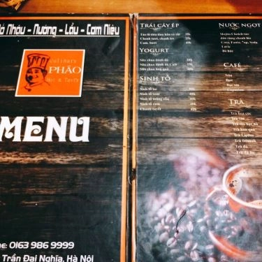 Thực đơn- Quán Ăn Quán Pháo - Lẩu Nướng & Các Món Nhậu
