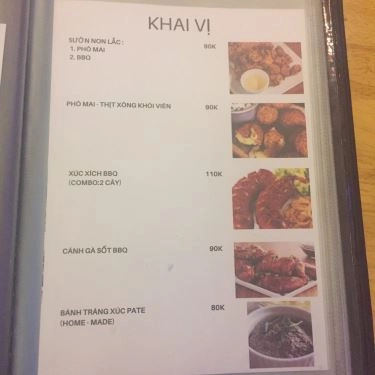 Thực đơn- Quán Ăn Phát Cat Kitchen - Nướng & Beer