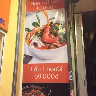 Thực đơn- Quán Ăn Phệ Quán - Lẩu 1 Người & Bún Thái Hải Sản