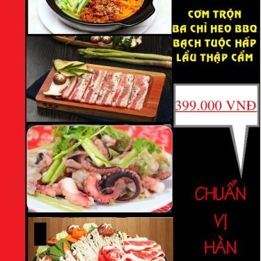 Thực đơn- Quán Ăn Phiphi - Sushi Nhật & Hàn Food