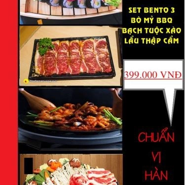 Thực đơn- Quán Ăn Phiphi - Sushi Nhật & Hàn Food