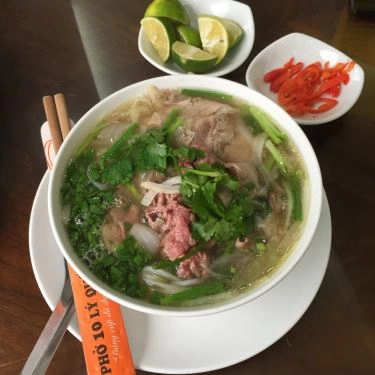 Món ăn- Quán Ăn Phở 10 Lý Quốc Sư - Tô Hiệu