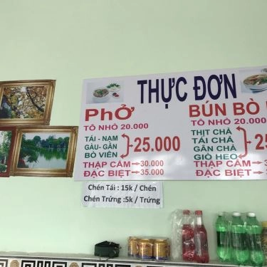 Thực đơn- Quán Ăn Phở 111
