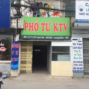 Tổng hợp- Quán Ăn Phở Từ KTV - Lâm Du