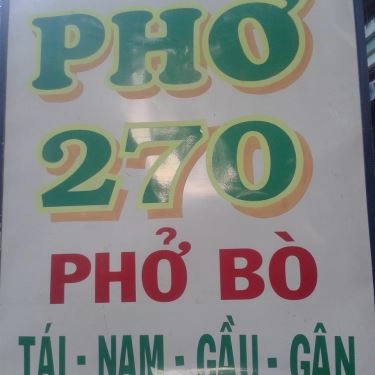 Tổng hợp- Quán Ăn Phở 270