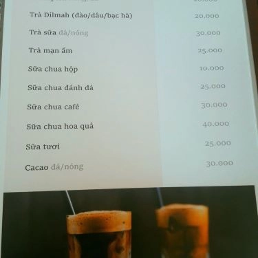 Thực đơn- Quán Ăn Phở An - Trần Bình
