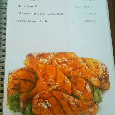 Thực đơn- Quán Ăn Phở An - Trần Bình