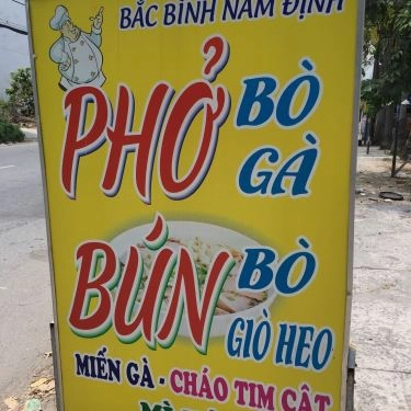Thực đơn- Quán Ăn Phở Bắc Bình Nam Định
