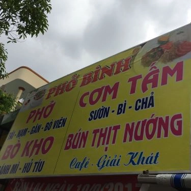 Tổng hợp- Quán Ăn Phở Bình - Dân Chủ