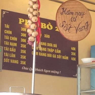 Thực đơn- Quán Ăn Phở Bò 21