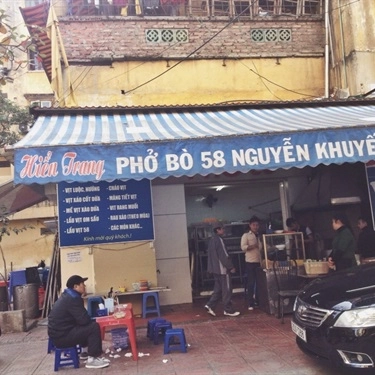 Không gian- Quán Ăn Phở Bò 58