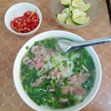 Món ăn- Quán Ăn Phở Bò Bà Tựu - Hàng Da