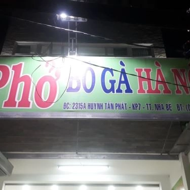 Tổng hợp- Quán Ăn Phở Bò & Phở Gà Hà Nội