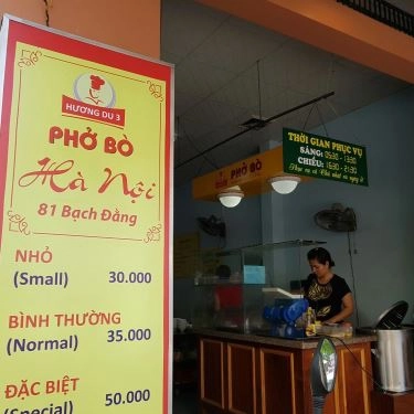 Thực đơn- Quán Ăn Phở Bò Hà Nội