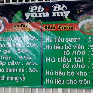 Tổng hợp- Quán Ăn Phở Bò Yummy