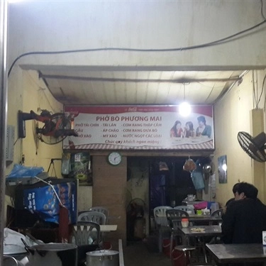Không gian- Quán Ăn Phở Bò Phương Mai - Ngọc Hồi
