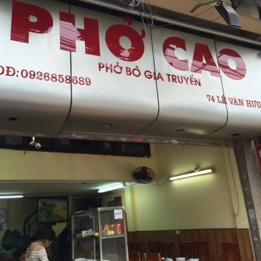 Tổng hợp- Quán Ăn Phở Cao - Phở Bò Gia Truyền