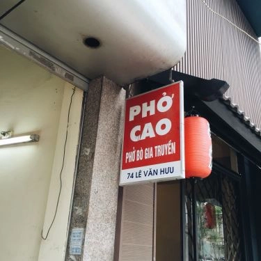 Tổng hợp- Quán Ăn Phở Cao - Phở Bò Gia Truyền