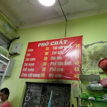 Thực đơn- Quán Ăn Phở Chất