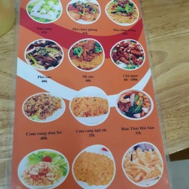 Thực đơn- Quán Ăn Phở Cuốn Ngũ Xã - Duy Tân