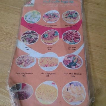 Thực đơn- Quán Ăn Phở Cuốn Ngũ Xã - Duy Tân