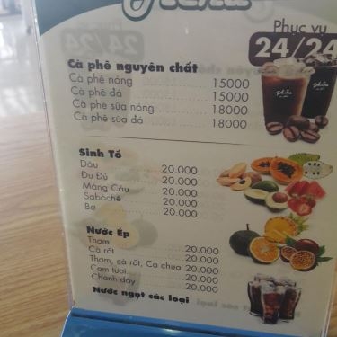 Thực đơn- Quán Ăn Phở Đệ Nhất Võ Tuấn - Quốc Lộ 22