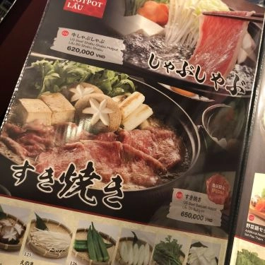 Thực đơn- Nhà Hàng Phổ Đình - Uraetei BBQ Japan