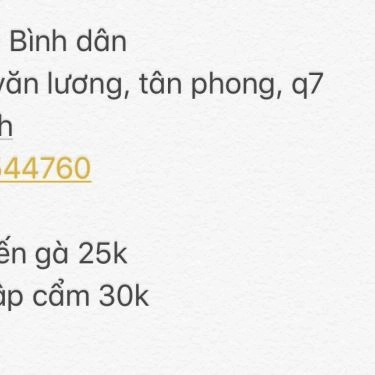 Tổng hợp- Quán Ăn Phở Gà Bình Dân - Lê Văn Lương