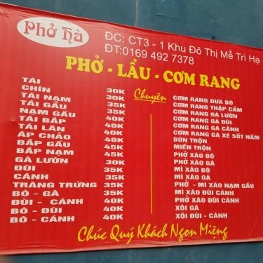 Tổng hợp- Quán Ăn Phở Hà - Phở & Lẩu Các Loại