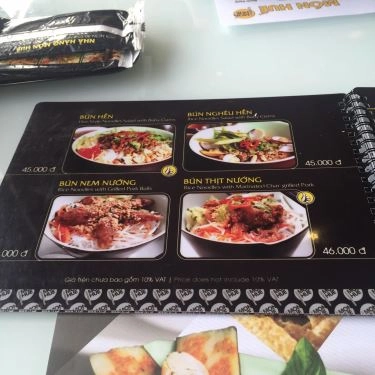 Thực đơn- Quán Ăn Phở Hùng - Lê Quang Định