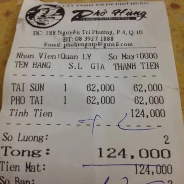 Tổng hợp- Quán Ăn Phở Hùng - Nguyễn Tri Phương
