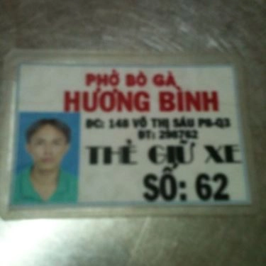 Tổng hợp- Quán Ăn Phở Hương Bình - Gà & Bò