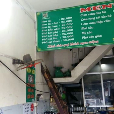 Thực đơn- Quán Ăn Phở KCC - An Hòa
