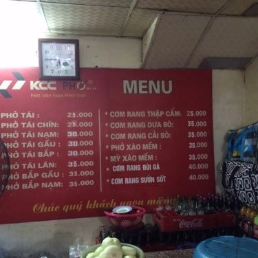 Tổng hợp- Quán Ăn Phở KCC - Lê Đức Thọ
