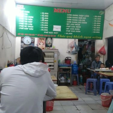 Thực đơn- Quán Ăn Phở KCC - Trần Thái Tông