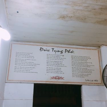 Thực đơn- Quán Ăn Phở Khoái - Lương Thế Vinh
