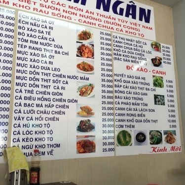 Thực đơn- Quán Ăn Phở Liên