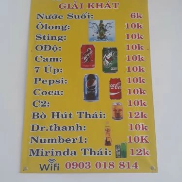 Thực đơn- Quán Ăn Quán Phở Linh