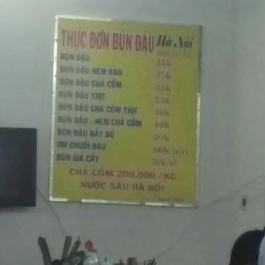 Thực đơn- Quán Ăn Phở Lộc Ninh - Cơm Rang Dưa Bò